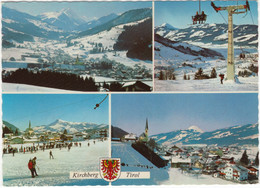 Ski-Centrum Kirchberg,Tirol : Rettenstein, Doppelsessellift Maierl, Skiwiese Kitzbüheler Horn, Hohe Salve - Kirchberg
