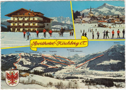 Kirchberg In Tirol - 'Sporthotel' An Der  Pengelsteinabfahrt, Eigener Schilift, Übungswiese, Panoramaübersicht - SKI - Kirchberg