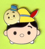 Pin's BD Disney Tsum Tsum Pinocchio & Jiminy Cricket  - 5E15 - Disney