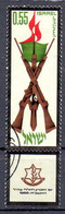 ISRAËL. N°357 De 1968 Oblitéré. Journée Du Souvenir. - Used Stamps (with Tabs)