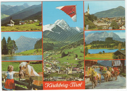 Kirchberg-Tirol - Kobingerhütte Rettenstein, Badesee, Haflinger, Hohe Salve, Schwarzsee, Almabtrieb - Hängegleiter - Kirchberg