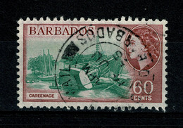 Ref 1401 -  1960 - Barbados Used Stamp - 60c - SG 299 - Cat £5.50+ - Barbados (...-1966)