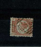 Ref 1401 -  1870  - Great Britain - 1/2d Bantam  Plate 1- Fine Used Stamp SG 48 - Cat £100 - Used Stamps