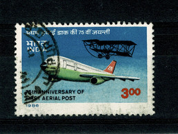 Ref 1401 -  1986 India Airbus  A300 Aviation Aeroplane  - 3r  Fine Used Stamp SG 1186 - Oblitérés