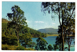 Ref 1402 - J. Arthur Dixon Postcard - Loch Pityoulish & Cairngorms Inverness-shire Scotland - Inverness-shire