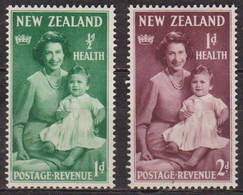Enfance - NOUVELLE ZELANDE - Princesse Elizabeth Et Prince Charles -  N° 305-306 * - 1950 - Ongebruikt