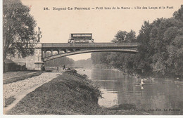 N°5271 R -cpa Nogent Le Perreux -petit Bras De La Marne- - Ouvrages D'Art