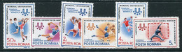 ROMANIA 1987 Handball Championship MNH/**.  Michel 4341-46 - Neufs