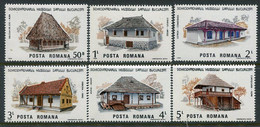 ROMANIA 1986 Open-air Museum MNH / ** .  Michel 4275-80 - Unused Stamps