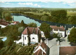 Gurgy * Place De L'église Et Bords De L'yonne - Gurgy