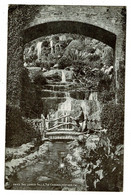 Ref 1404 - 1923 J. Salmon Postcard - The Lower Falls - The Cascade Ventnor - Isle Of Wight - Ventnor