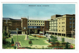 Ref 1404 - 2 X Postcards - New Broadgate & Broadgate House - Coventry Warwickshire - Coventry