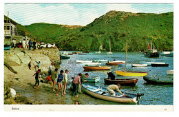 Ref 1404 - Postcard - Solva Boats & Harbour - Pembrokeshire Wales - Pembrokeshire