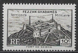 Fezzan-Ghadames 1946. Scott #1N1 (M) Sebha Fort - Ungebraucht