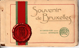 Carnet Souvenir De Bruxelles - Cartes Vues - Marque Albert - Les Plus Jolies. - Lots, Séries, Collections