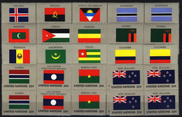 NATIONS UNIES  N°   467  /  482 - Colecciones & Series