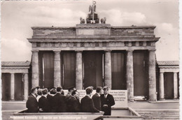 PRESIDENT KENNEDY IN BERLIN AM BRANDENBURGER TOR - Porta Di Brandeburgo