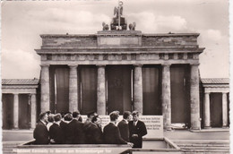 PRESIDENT KENNEDY IN BERLIN AM BRANDENBURGER TOR - Porte De Brandebourg