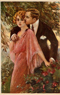 Série N°388 De 5 CPA Illustrateur T. CORBELLA * Art Nouveau Art Déco * Italia Italien * Amoureux Homme Femme Amour - Corbella, T.