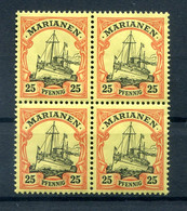 Marianen 11 VIERERBLOCK ** MNH POSTFRISCH (77783 - Marianen