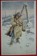 K.u.K. Soldaten, WWI - Offizielle Karte Fur Rotes Kreuz Nr. 392 K.H.B. KALTESCHUTZ - Guerra 1914-18