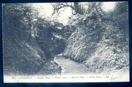 Cpa De Guernsey Moulin Huet -- Water Lane    AVR20-62 - Guernsey