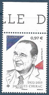 5428 Jacques Chirac BDF (2020) Neuf** - Nuevos