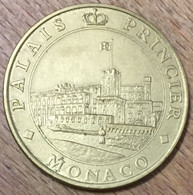 98 MONACO PALAIS PRINCIER MDP 1998 MÉDAILLE SOUVENIR MONNAIE DE PARIS JETON TOURISTIQUE MEDALS COINS TOKENS - Zonder Datum