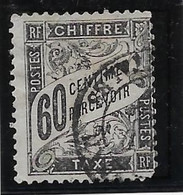 France Taxe N°21 - Oblitéré - B - 1859-1959 Afgestempeld