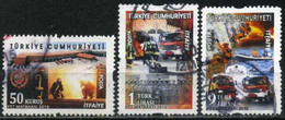 Türkiye 2015 Mi 4190-4192 Fire Brigade - Usados