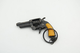 Vintage TOY GUN : COLT NOS - L=7,0cm - Keychain 1960s-70s - Keywords : Cap - Cork Gun - Rifle - Revolver - Pistol - Tin - Decorative Weapons