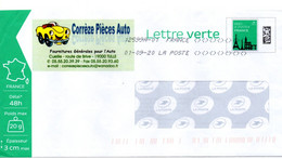 Entier Postal PAP Repiqué Privé Corrèze Pièces Auto - Prêts-à-poster:private Overprinting