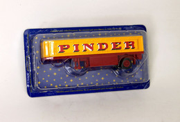 CIRQUE PINDER - REMORQUE FICHE 75 - 1/64 - MODÈLE REDUIT / MINIATURE AUTOMOBILE   (46) - Autres & Non Classés