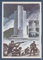 Carte Postale Premier Jour 15 Saint Flour 7 Juin 69 N°1604 Combats Du Mont Mouchet Juin 1944 - 1960-69