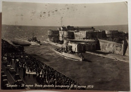 Delcampe - Taranto - Il Nuovo Ponte Girevole Inaugurato Il 10 Marzo 1958 - Formato Grande Viaggiata – E 17 - Taranto