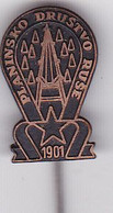 SLOVENIA  - PIN , BADGE  --  P. D.  RUSE  --  CLIMBING SOCIETY, MOUNTAINEERING, ALPINISM - Alpinism, Mountaineering