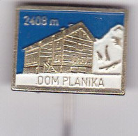 SLOVENIA  - PIN  --    DOM PLANIKA  --  CLIMBING SOCIETY, MOUNTAINEERING, ALPINISM - Alpinismus, Bergsteigen