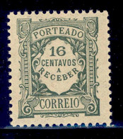 ! ! Portugal - 1922 Postage Due 16 C - Af. P 33 - MH - Unused Stamps