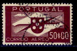 ! ! Portugal - 1936 Air Mail 50$00 (top Value) - Af. CA 10 - Used - Used Stamps