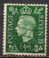 GRANDE BRETAGNE N° 209 O Y&T 1937 George VI - Used Stamps
