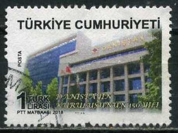 Türkiye 2018 Mi 4431 150th Anniversary Of The Council Of State | Government Building - Oblitérés