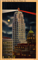 Indiana Fort Wayne Lincoln Tower By Night - Fort Wayne