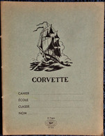 Cahier  - Corvette - 32 Pages . - Transportmiddelen