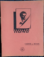 Cahier De DESSIN - HOMO - 16 Pages Rose . - Transports