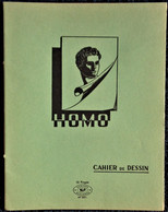 Cahier De DESSIN - HOMO - 16 Pages Vert . - Transportmiddelen