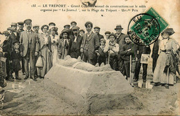 Le Tréport * Grand Concours Annuel De Constructions De Sable Organisé Par LE JOURNAL - Le Treport