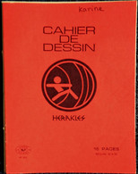 Cahier De DESSIN - Héraklès - 16 Pages Rouge . - Transport