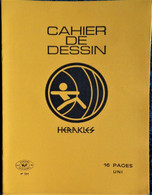 Cahier De DESSIN - Héraklès - 16 Pages Jaune .. - Transportmiddelen