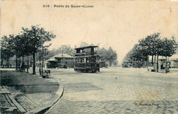 Paris * 16ème * Porte De St Cloud * Tramway Tram * Place Et Rue - Paris (16)