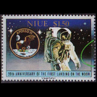 NIUE 1989 - Scott# 571a Moon Landing $1.5 MNH - Niue